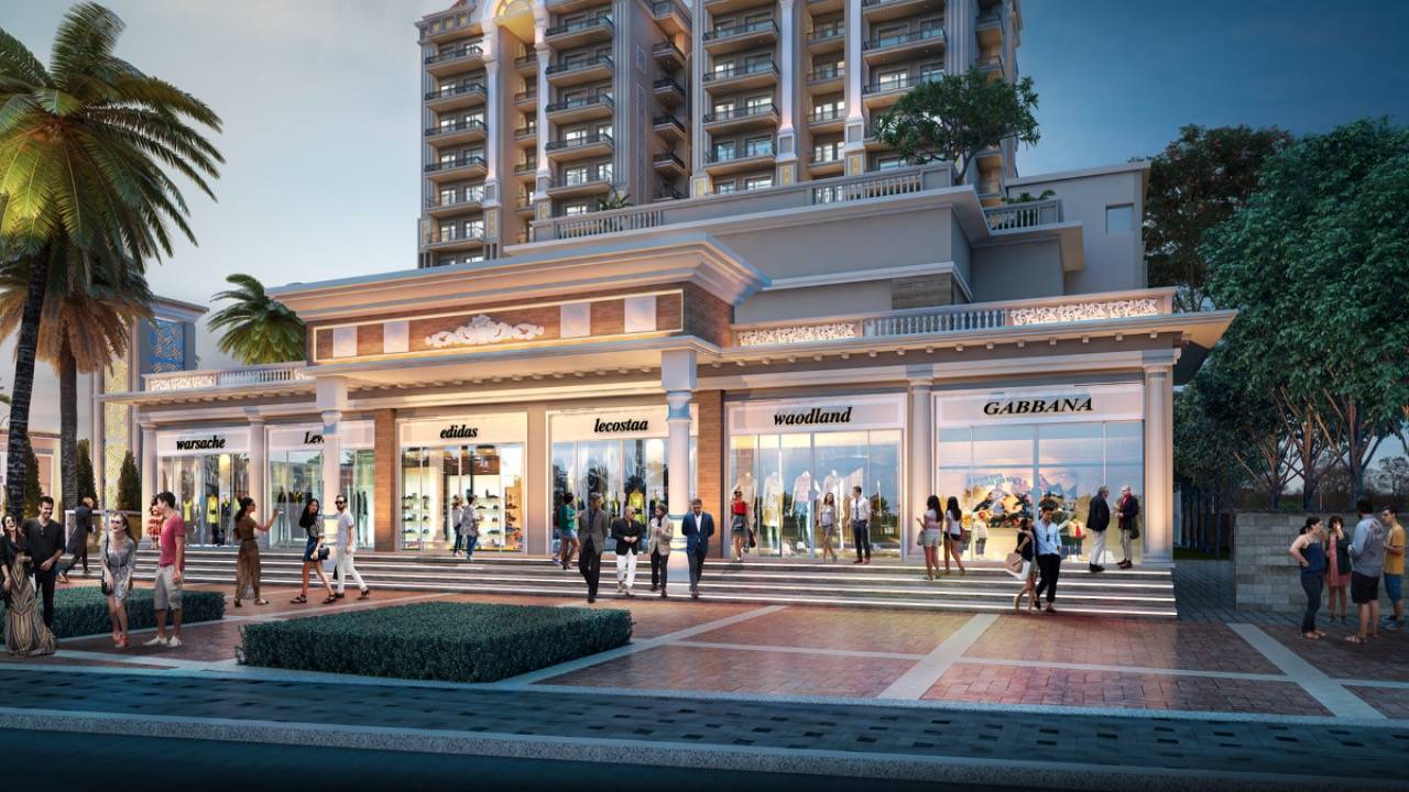 Affinity Belgravia landscape and walkway view